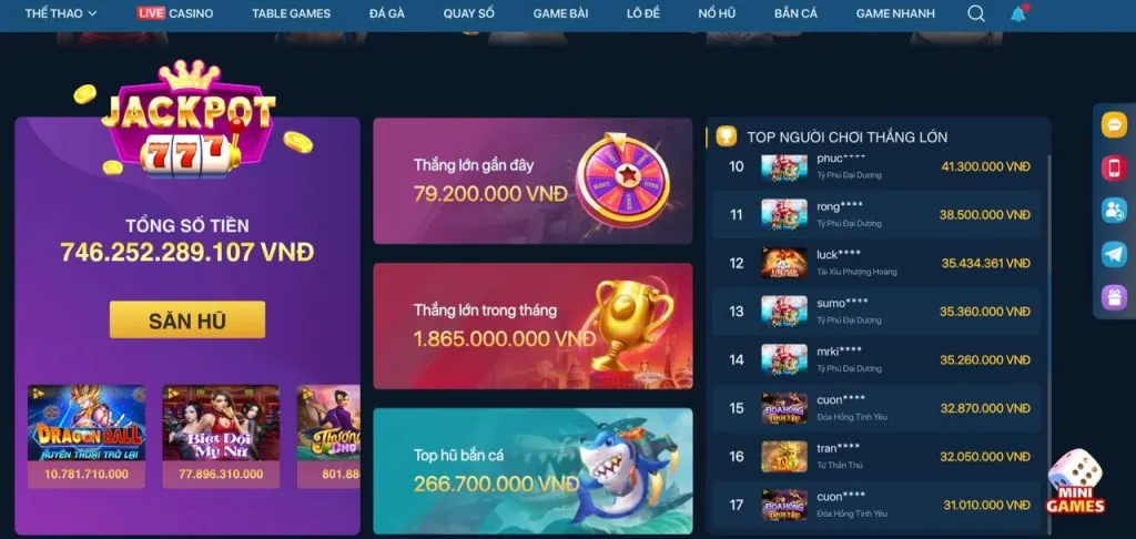 Các trò chơi đa dạng tại aff68 link mới